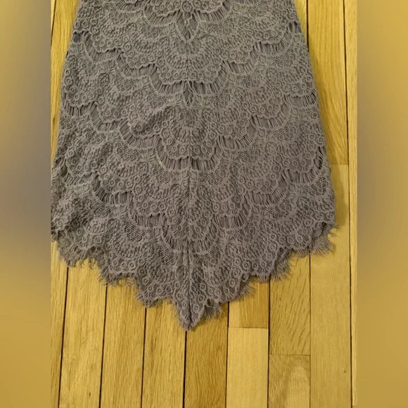 Intimately Free People She's Got It Crochet Lace Mini Slip dress size S - Picture 10 of 11